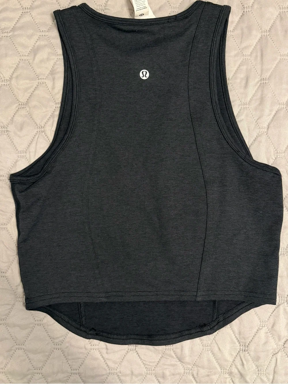 lululemon athletica Black High-Neck Racerback Tank